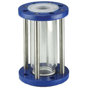 Cylindrical Lined Sight Glasses